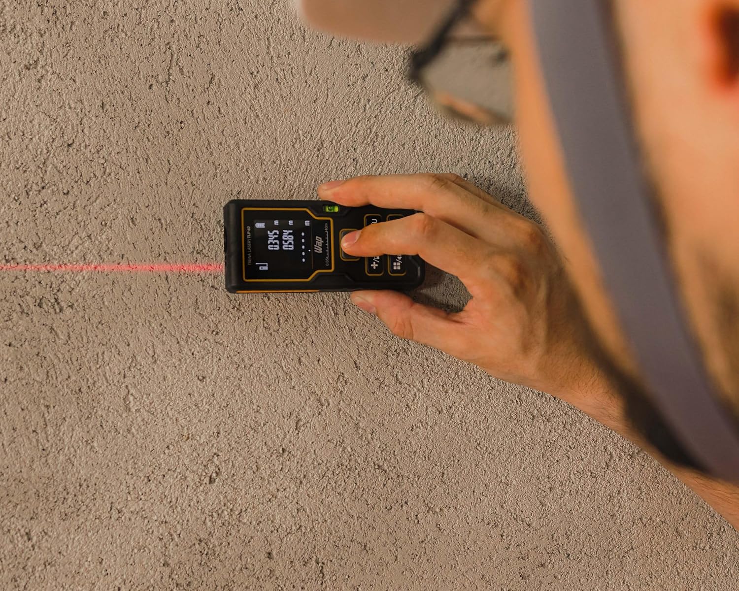 Trena Digital A Laser Tlp 40 Painel Iluminado E Cordão Para Pulso