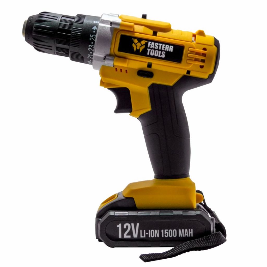 Furadeira e Parafusadeira FST009 3/8 12V - Fasterr
