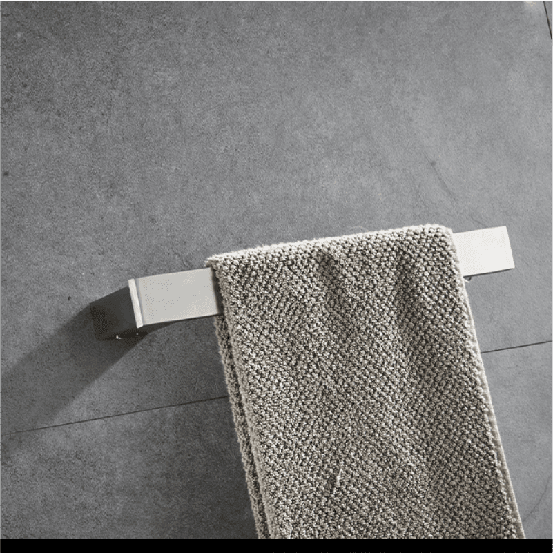 Kit Acessórios Banheiro Aço Escovado