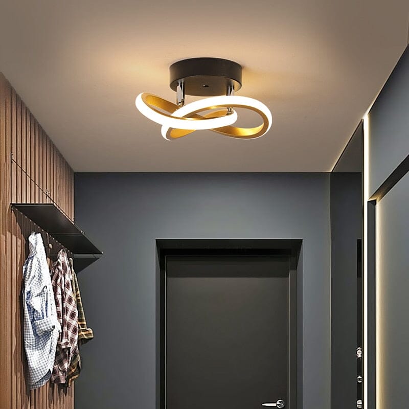 Luminária Lustre Minimalista LED 24w - 3 Cores de Luz Ajustáveis - 11 Modelos