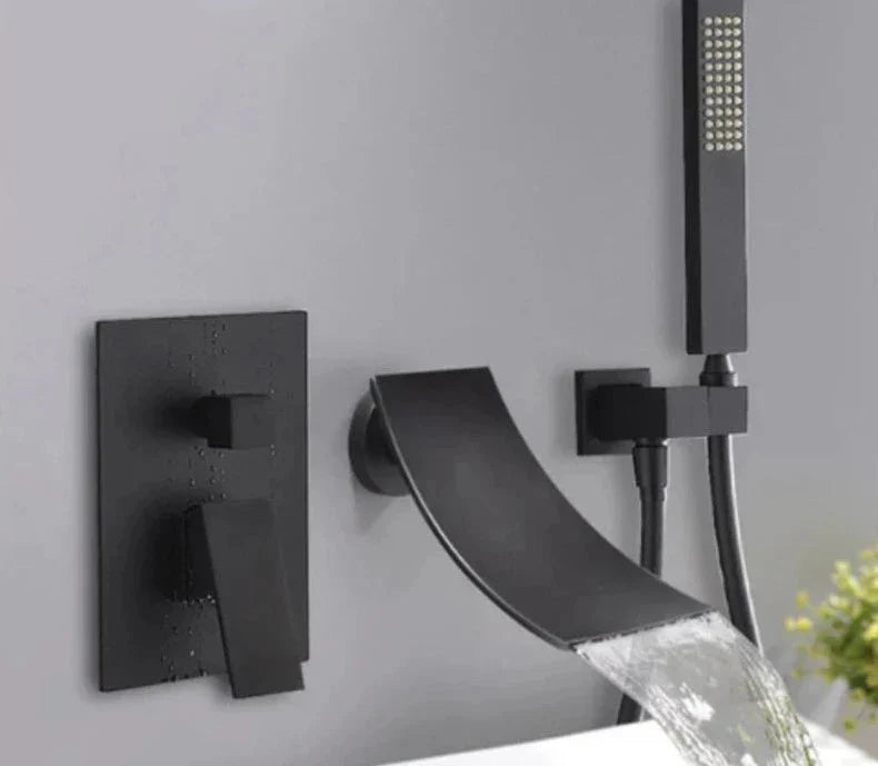 Torneira De Parede Para Banheira Misturador AquaStream Luxe Monocomando