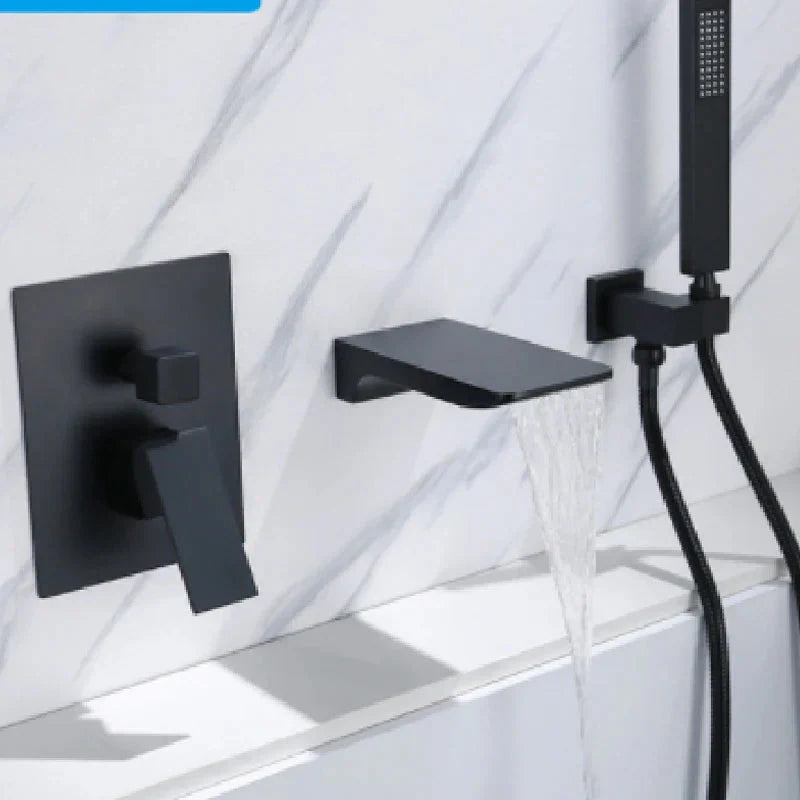 Torneira De Parede Para Banheira Misturador AquaStream Luxe Monocomando