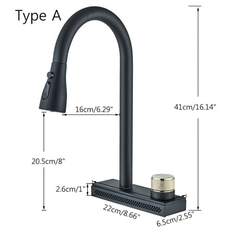 Torneira Gourmet Extensível Spray Cachoeira 360 Rumble