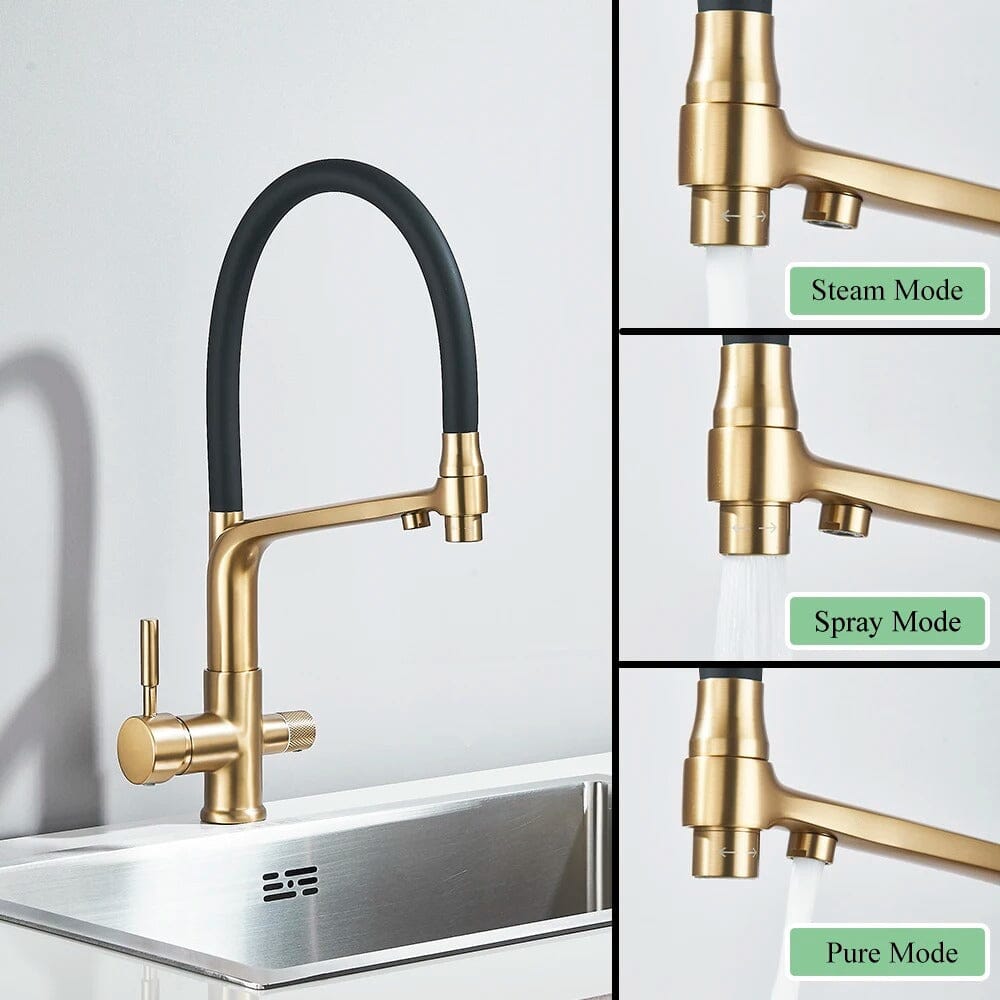 Torneira Gourmet Monocomando Com Saida Para Filtro Grutta