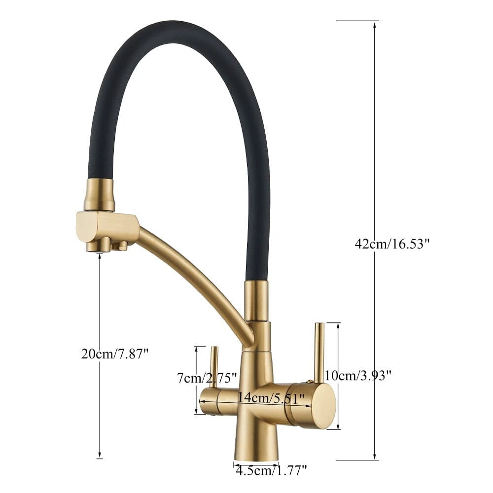 Torneira Gourmet Monocomando Com Saida Para Filtro Grutta
