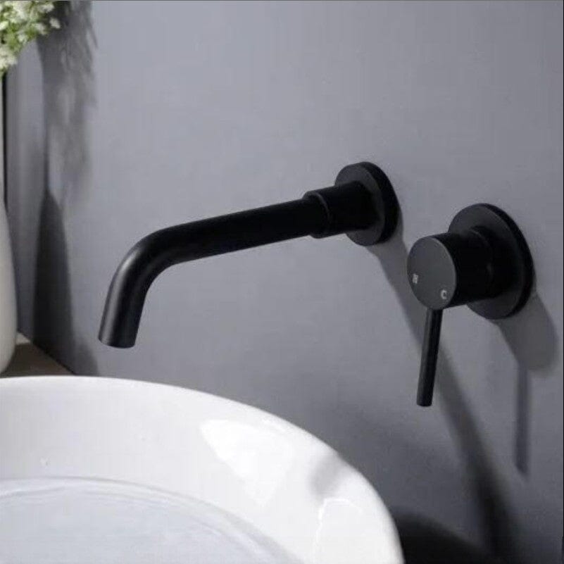Torneira de Parede Monocomando Luxo Glass Para Banheiro