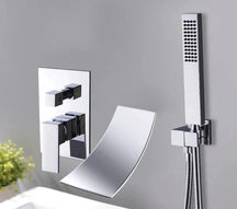 Torneira De Parede Para Banheira Misturador AquaStream Luxe Monocomando