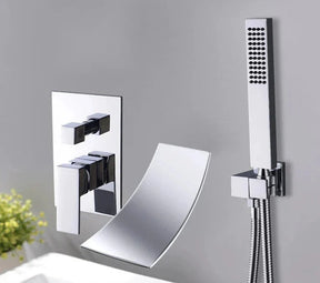 Torneira De Parede Para Banheira Misturador AquaStream Luxe Monocomando