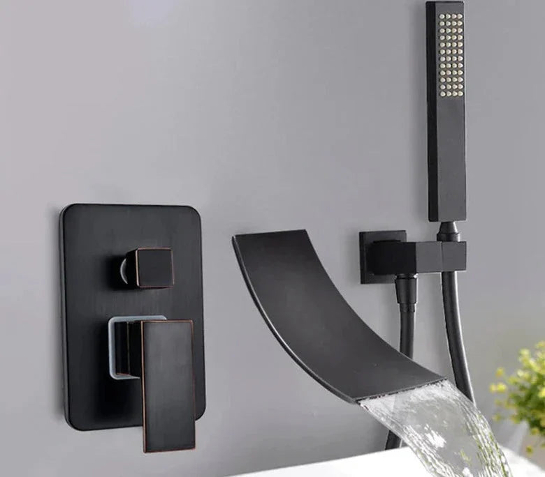 Torneira De Parede Para Banheira Misturador AquaStream Luxe Monocomando