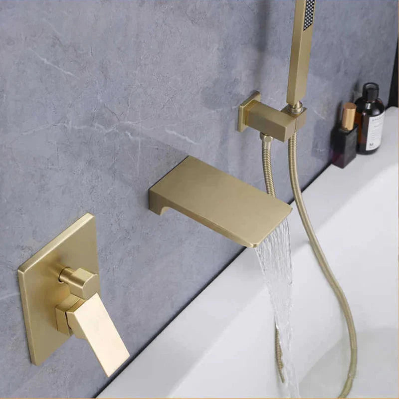 Torneira De Parede Para Banheira Misturador HydroLux Elite Monocomando