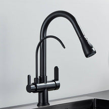 Torneira Gourmet Com Filtro Extensiva Spray 3 Saídas Kraus