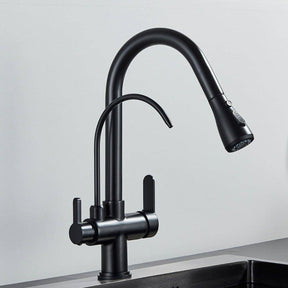 Torneira Gourmet Com Filtro Extensiva Spray 3 Saídas Kraus