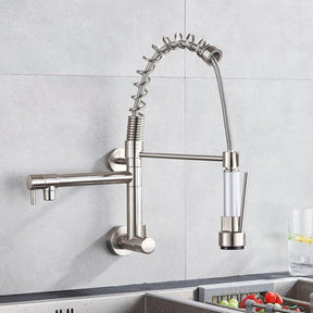 Torneira Gourmet Extensível De Parede Dual Spray Monocomando JassPoll