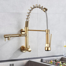 Torneira Gourmet Extensível De Parede Dual Spray Monocomando JassPoll